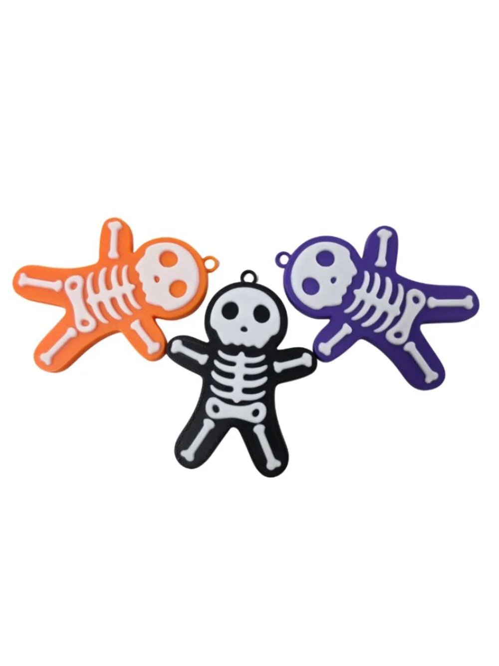 New 3D Printed Set 3 Skeleton Gingerbread 2.75